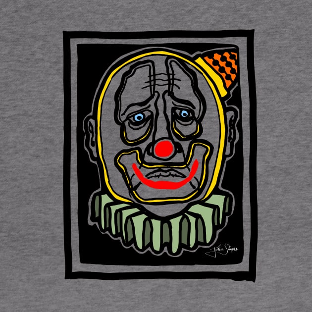 Sad Clown Face by JSnipe